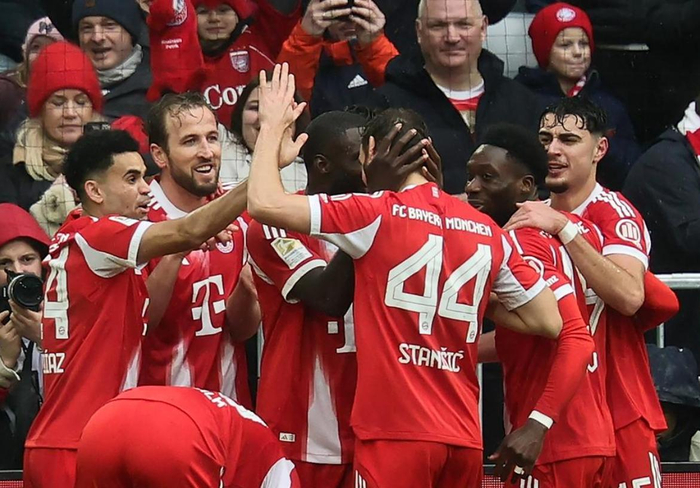 拜仁4-1亚特兰大晋级欧冠八强 凯恩梅开二度助球